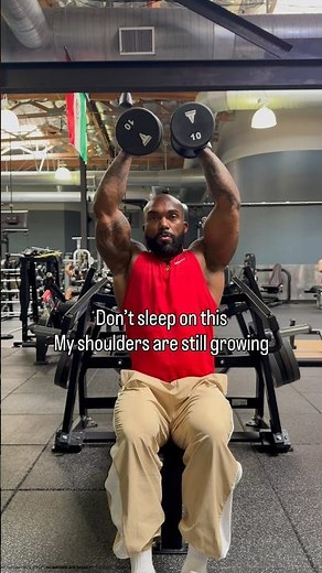 Try this for bigger boulder shoulders 🔥