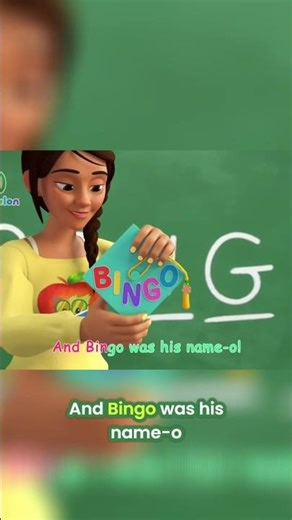 Sing Along to BINGO: Fun Dog Song for Kids! #shorts