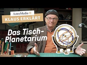 The SKY on your table | AstroMedia – Klaus explains the tabletop planetarium