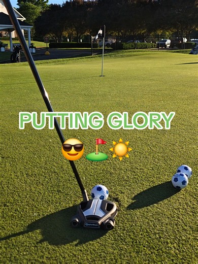 Putting Glory: Satisfying Golden Hour Putting for Smooth Putts