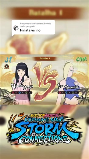 Hinata vs Ino Gameplay in Naruto Video Game