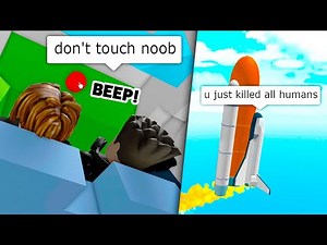 Roblox Natural Disaster BUT I Pressed The WRONG BUTTON
