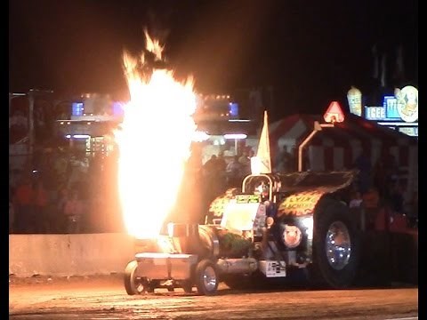 Jet Engine Tractor Pulling "Flying Machine"
