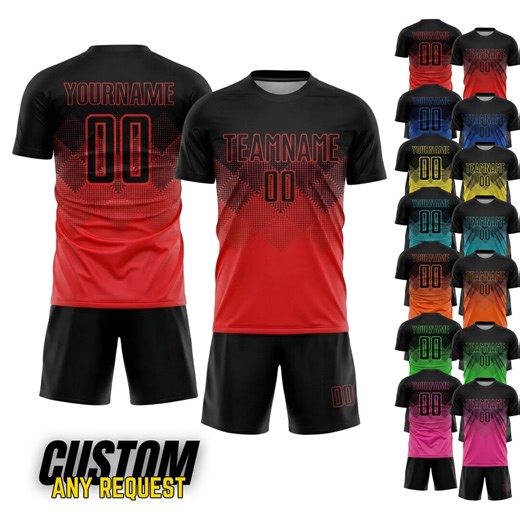 Custom Soccer Jersey for Men Women Youth Kid Team Uniform,personalized Jersey With Team Name Logo Number,custom Soccer Jersey Shorts Set - Etsy