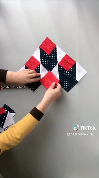 Tutorial de Costura: Bloco Patchwork 3D