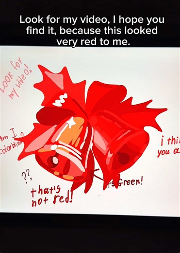 HE SAID MY RED IS GREEN… AM I COLORBLIND? 😳🎨 #ArtWorkout #multiplayergames #artist #artchallenge #digitalart