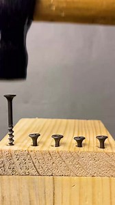 Hammering screws | Science, Tech and Universe