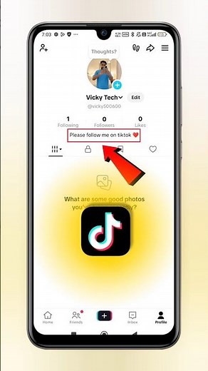 TikTok profile mein Bio kaise lagaye 2026 | How to update Bio on TikTok #techfrack #shorts