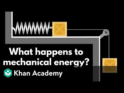 Conservation of energy (part 1) | AP Physics | Khan Academy