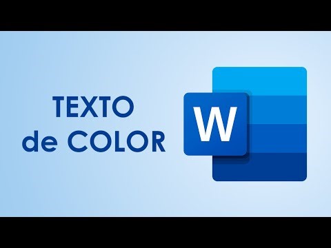 How to color text in Word