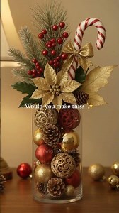 Would you make this for Christmas? #diy #christmas #homedecor