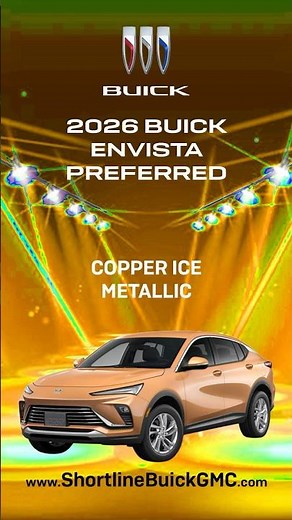 2026 Buick Envista Preferred (Color Spotlight) at Shortline #buick #buickenvista #crossover