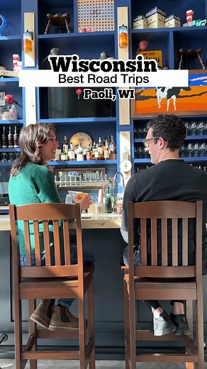 📍Best Wisconsin Road Trips: Paoli, WI 🏡1. Stay at Seven Acres Dairy Co. Inn This beautiful boutique hotel is located inside a restored 1888 cheese factory. The hotel overlooks the scenic Sugar River and it’s such a great hidden gem! 🧀2. Visit Landmark Creamery for a Raclette Cheese covered Hotdog! They also have some amazing award winning cheeses as well as the BEST homemade butter you’ll ever have. 🥩3. Dinner at The Kitchen We eat at a LOT of restaurants and this is easily one of the best m
