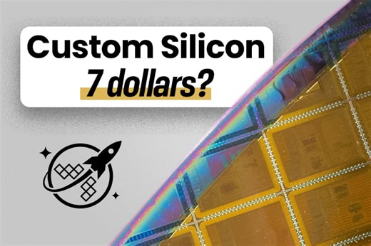 Custom Silicon at 7 Dollars | wafer.space Makes Low-Volume Chip Fabrication Viable