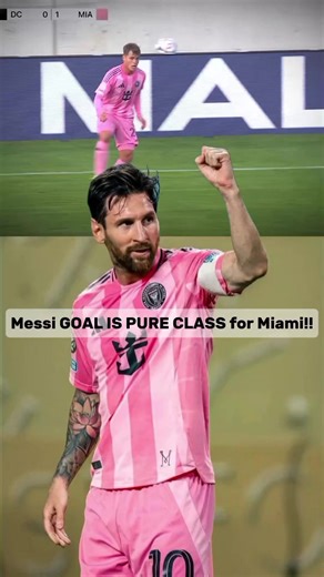 Messi GOAL IS PURE CLASS for Miami!!