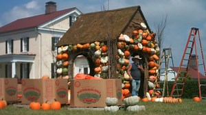 Watch as the Pumpkin House at Moss Mountain Farm comes to life. Come see us this fall! pallensmith.com/tours | P. Allen Smith