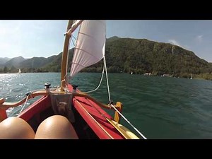 Sailing Klepper Kayak - Cavazzo Lake 2013