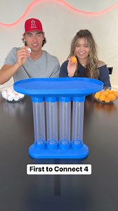1.3M views · 3.1K reactions | Bounce Connect 4! #game #connect4 #competition | The Smily Fam | Facebook
