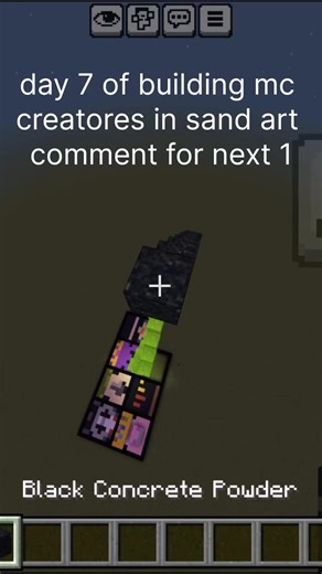 Day 7 – The Comments Chose Dream 😳🔥 (Minecraft Sand Art) #shortsDay 7 of making Minecraft creators in sand art 🎨 You guys chose Dream 😳🔥 Calm music. Satisfying build. One creator every day. 👇 Comment who should be Day 8 Most liked comment wins. #minecraft #sandart #Dream