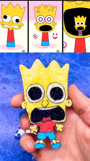 I drew Bart Simpson(Sprunkloc)/ phase 4. Reverse ⏮️ play