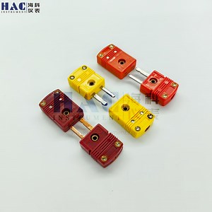 Omega Thermocouple Connector with Mini Male Plug/ Female Socket