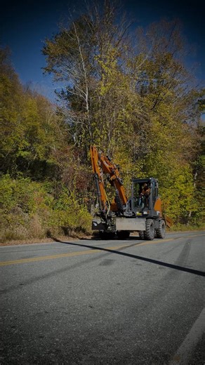 Go anywhere — at 23 mph top speed. The DX100W-7 from DEVELON North America gives you 360 degrees of digging, built for tight spaces. DM us for a quote or demo. | Cascade Trader