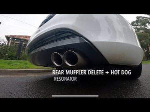 N/A FG FALCON REAR MUFFLER DELETE