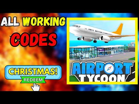 All Secret Airport Tycoon CODES 2023! Roblox Codes for Airport Tycoon