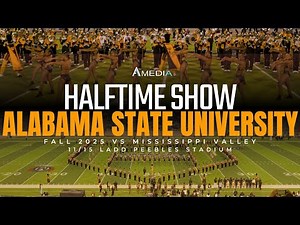 Alabama State University Halftime Show | 2025 Port City Classic | 4K 2160p 🔥🎥🎬‼️