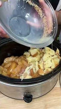 Apple Pie Bread Pudding! 🤤