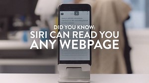 56K views · 302 reactions | Here's how to get Siri to read any webpage to you. | Mashable | Facebook