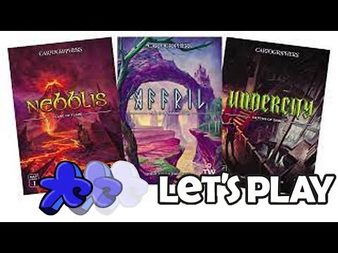 Cartographers Map Packs | Undercity Overview