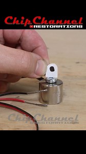 Making a new eyelet for the electromagnet on the 1930s Marx ElectroMagnetic Crane Truck | Chip Channel Restorations