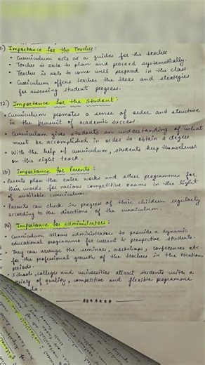 Curriculum - meaning, characteristics, importance #education