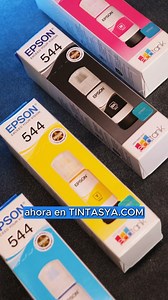 🖨️ Así llega tu kit de tintas Epson 544 de Tintas Ya! 💙 En solo 3 días lo tenía en mis manos — súper bien empacado, sin golpes y con las 4 tintas originales: magenta, amarillo, cian y negro 🎨 ✅ Distribuidores oficiales Epson ✅ 100% originales con sello de autenticidad ✅ Envío GRATIS y pago al recibir 🚚 No te quedes sin tinta justo cuando más la necesitas. 📲 Pide tu kit en www.tintasya.com y mantén tu impresora al 💯. #tintasya #tintasepson #epson544 | Tintas Ya