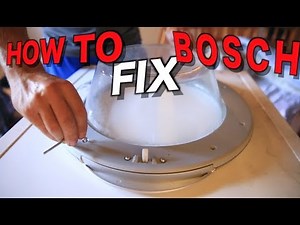 How to repair a Bosch Washing Machine door handle