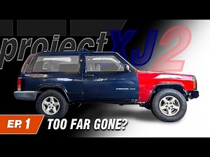 Too far gone? -- We begin restoring a rough 2-door, 2001 Jeep Cherokee Sport #projectxj2