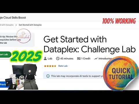 Get Started with Dataplex: Challenge Lab [2025] ARC117 | 100% working #qwiklabs