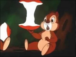 The Classic Applecore Scene From a Donald Duck Cartoon