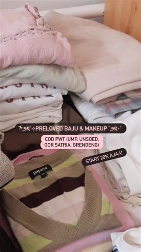 Preloved Clothing Purwokerto - DM to Buy