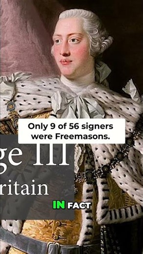 Freemason Myth: Truth Behind the Declaration Signers #shorts