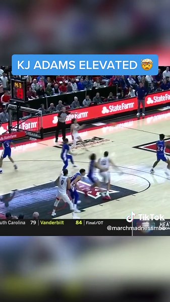 KJ Adams Fast Break Dunk Highlights | Kansas Basketball