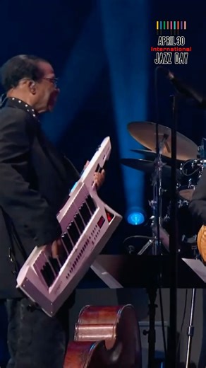 International Jazz Day on Instagram: "This International Jazz Day Global Concert was epic with more than 36 musicians from 14 countries collaborating, creating, improvising conveying what a powerful tool jazz is as a symbol of freedom and harmony. Here’s just a glimpse of the global concert #streaming #ondemand on jazzday.com “Chameleon” @herbiehancock @johnjpatitucci @therealmarcusmiller @johnbeasleyofficial @tiafuller1 @rhani_krija @terrilynecarrington @redhorn2 @etiennejazz @iamelena @oranetk