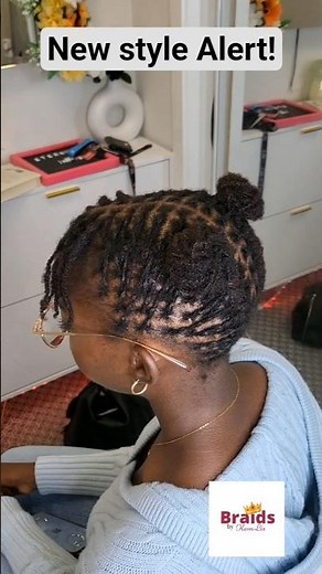 New Style Alert 🚨 | Fresh Braid & Loc Inspiration #locs #braids