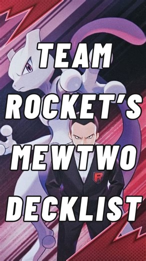 Team Rocket's Mewtwo ex Deck List