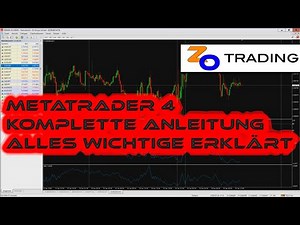 MetaTrader 4 | Komplette ausführliche Anleitung | Setup Datei runterladen, Installation, Demokonto!