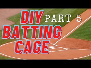 BACKYARD BATTING CAGE PART 5....POURING CONCRETE!!