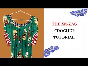 Meri Blouse Crochet Tutorial ZigZag
