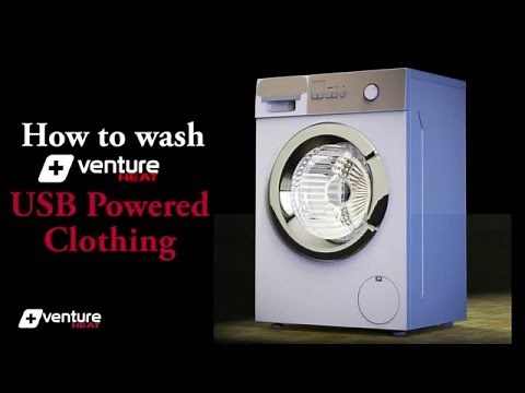 How to wash a battery heated jacket or heated vest | Venture Heat®