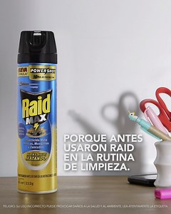 Con Raid te olvidas de las moscas y ellas de ti. | Raid